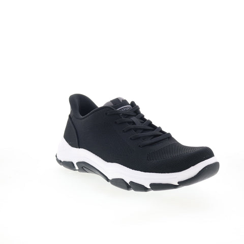 Rockport Rafferty Mens Black Wide Mesh Lace Up Lifestyle Sneakers Shoes