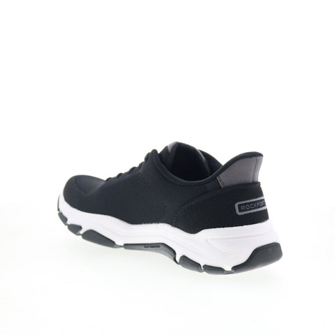 Rockport Rafferty Mens Black Wide Mesh Lace Up Lifestyle Sneakers Shoes