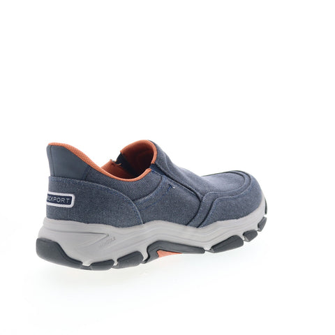 Rockport Reece 2 RMREECE2 Mens Blue Extra Wide Lifestyle Sneakers Shoes
