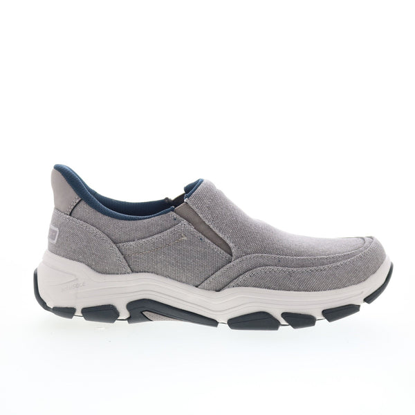 Rockport Reece 2 RMREECE2 Mens Gray Wide Canvas Lifestyle  display picture 3