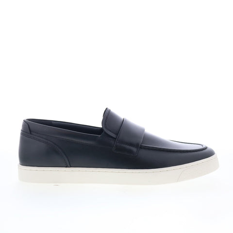 Rockport Reller RMRELLER Mens Black Leather Loafers & Slip Ons Casual Shoes