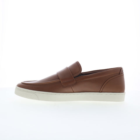 Rockport Reller RMRELLER Mens Brown Wide Loafers & Slip Ons Casual Shoes