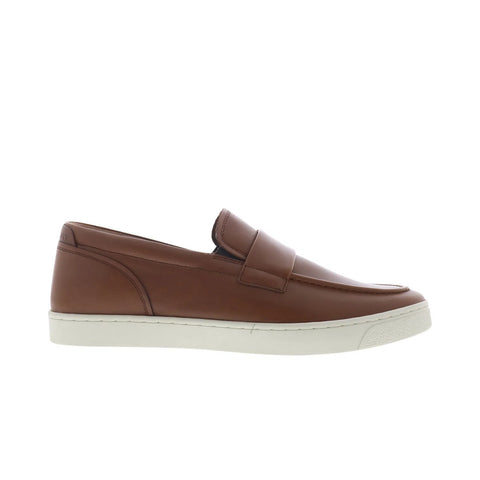 Rockport Reller RMRELLER Mens Brown Wide Loafers & Slip Ons Casual Shoes