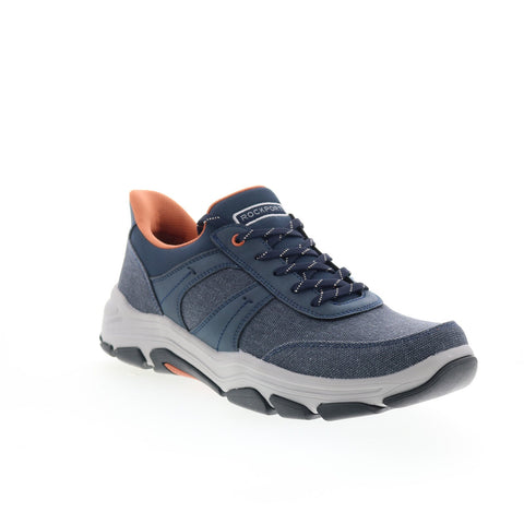 Rockport Rhett 2 RMRHETT2 Mens Blue Canvas Lifestyle Sneakers Shoes