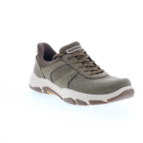 Rockport Rhett 2 RMRHETT2 Mens Brown Wide Canvas Lifestyle Sneakers Shoes