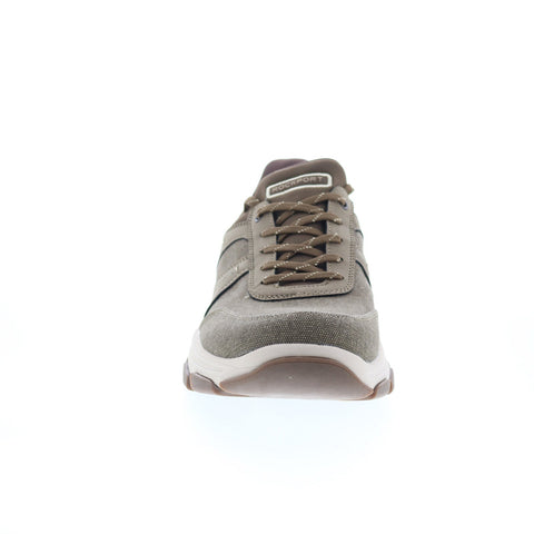 Rockport Rhett 2 RMRHETT2 Mens Brown Wide Canvas Lifestyle Sneakers Shoes