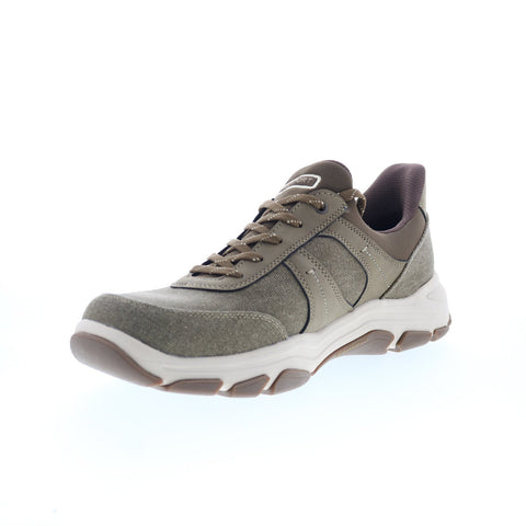 Rockport Rhett 2 RMRHETT2 Mens Brown Wide Canvas Lifestyle Sneakers Shoes