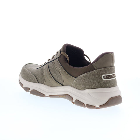 Rockport Rhett 2 RMRHETT2 Mens Brown Wide Canvas Lifestyle Sneakers Shoes