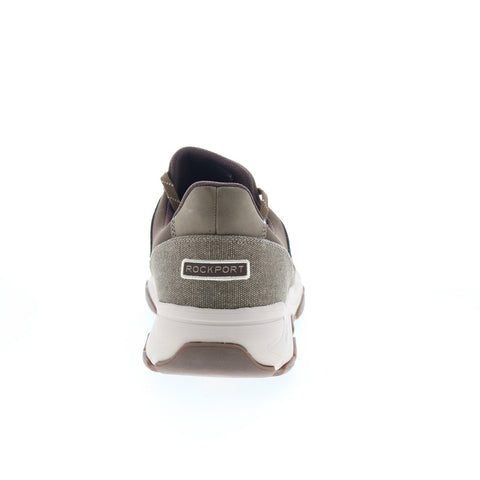 Rockport Rhett 2 RMRHETT2 Mens Brown Wide Canvas Lifestyle Sneakers Shoes