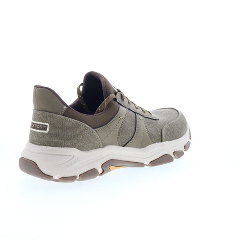 Rockport Rhett 2 RMRHETT2 Mens Brown Wide Canvas Lifestyle Sneakers Shoes