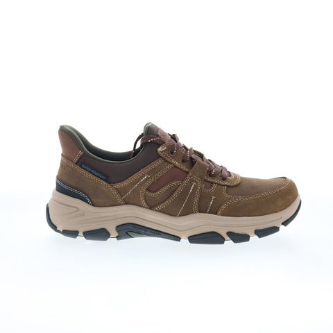 Rockport Rhett RMRHETT Mens Brown Wide Suede Lace Up Lifestyle Sneakers Shoes