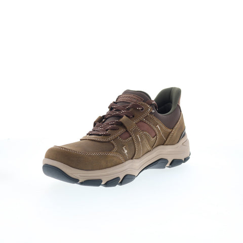 Rockport Rhett RMRHETT Mens Brown Wide Suede Lace Up Lifestyle Sneakers Shoes