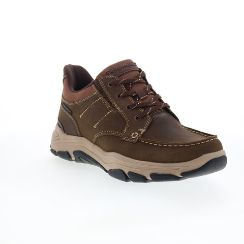 Rockport Ronan RMRONAN Mens Brown Extra Wide Leather Lifestyle Sneakers Shoes