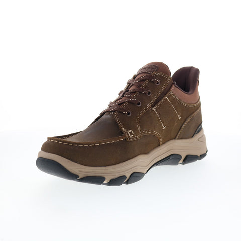 Rockport Ronan RMRONAN Mens Brown Extra Wide Leather Lifestyle Sneakers Shoes