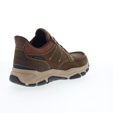 Rockport Ronan RMRONAN Mens Brown Extra Wide Leather Lifestyle Sneakers Shoes