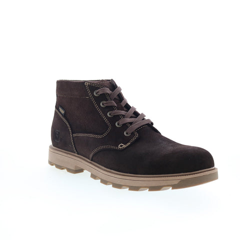 Rockport Seamus RMSEAMUS Mens Brown Wide Leather Casual Dress Boots
