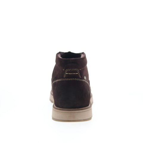 Rockport Seamus RMSEAMUS Mens Brown Wide Leather Casual Dress Boots