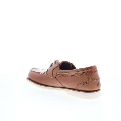 Rockport Southport Boat Shoe Mens Brown Leather Loafers & Slip Ons Boat Shoes