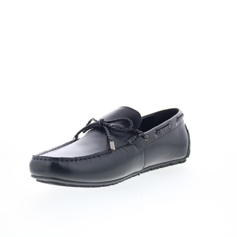 Rockport Taya RMTAYA Mens Black Leather Loafers & Slip Ons Moccasin Shoes