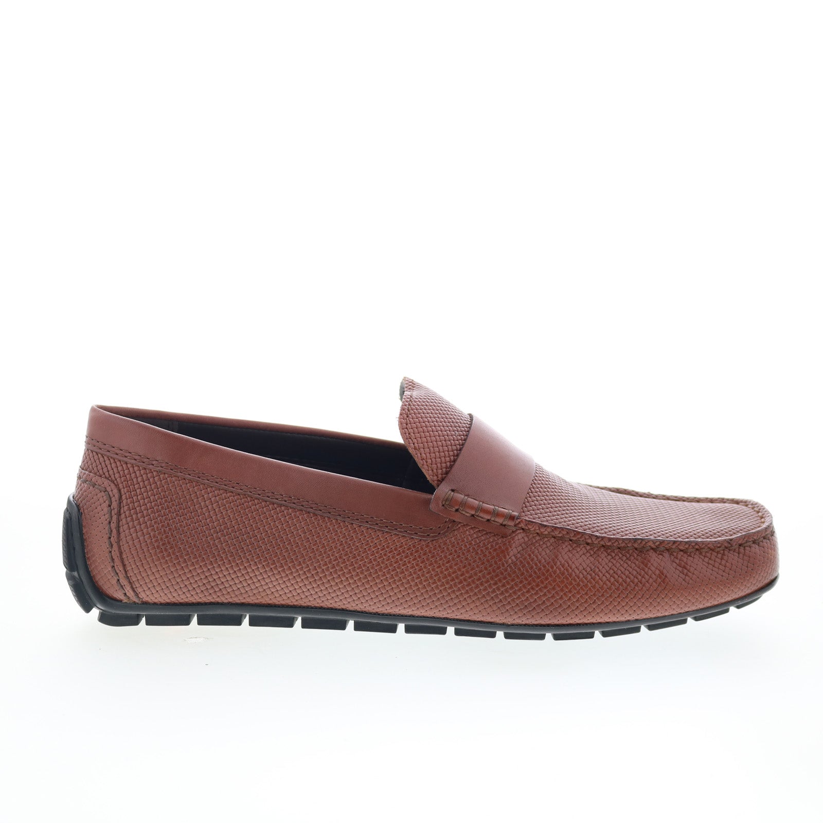 Rockport Tayo RMTAYO Mens Brown Leather Loafers & Slip Ons  display picture 3