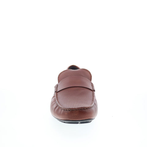 Rockport Tayo RMTAYO Mens Brown Leather Loafers & Slip Ons Moccasin Shoes
