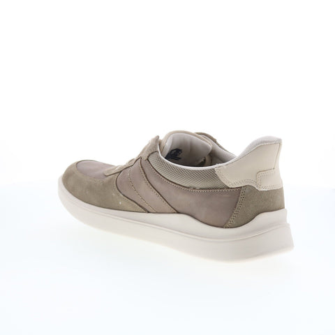 Rockport Tayton RMTAYTON Mens Gray Wide Suede Lifestyle Sneakers Shoes