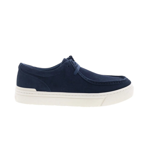 Rockport Terell Mens Blue Suede Lace Up Lifestyle Sneakers Shoes