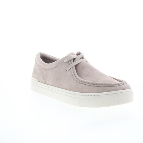 Rockport RM Terell Mens Gray Suede Lace Up Lifestyle Sneakers Shoes