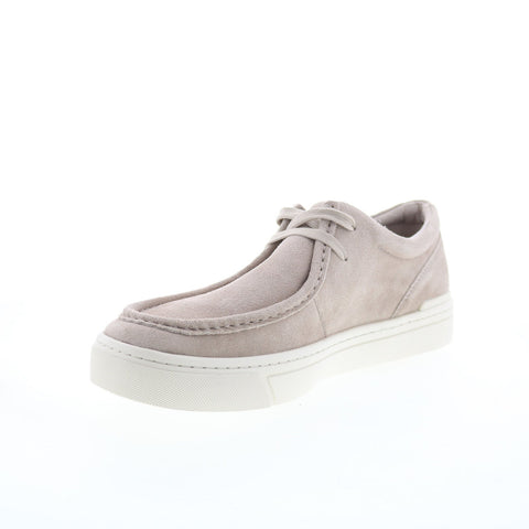 Rockport RM Terell Mens Gray Suede Lace Up Lifestyle Sneakers Shoes