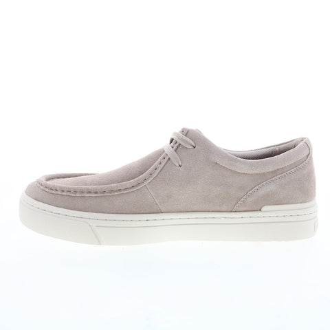 Rockport RM Terell Mens Gray Wide Suede Lace Up Lifestyle Sneakers Shoes