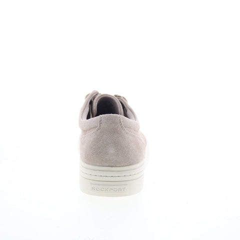 Rockport RM Terell Mens Gray Wide Suede Lace Up Lifestyle Sneakers Shoes