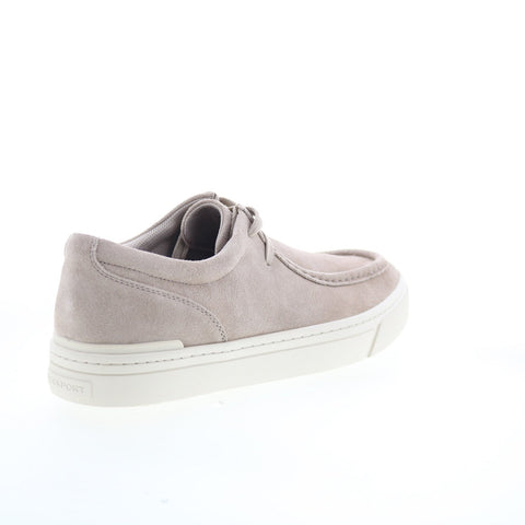Rockport RM Terell Mens Gray Suede Lace Up Lifestyle Sneakers Shoes