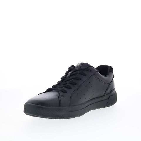 Rockport Total Motion Tarquin Mens Black Leather Lifestyle Sneakers Shoes