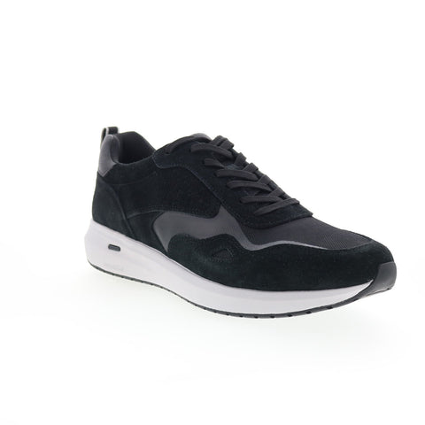 Rockport Total Motion Tilman Mens Black Wide Lifestyle Sneakers Shoes