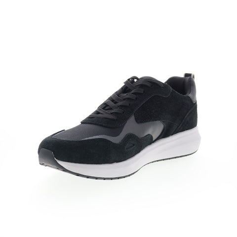 Rockport Total Motion Tilman Mens Black Wide Lifestyle Sneakers Shoes