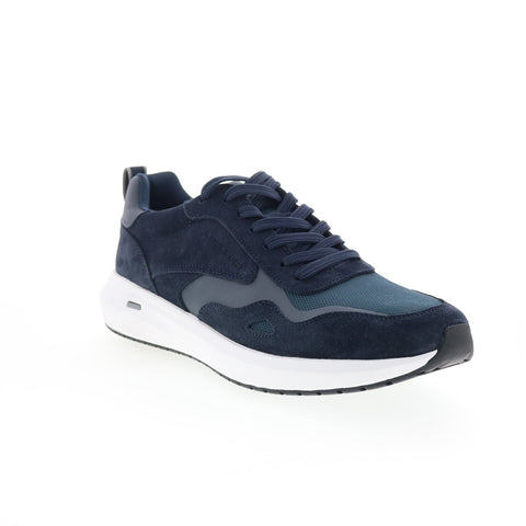 Rockport Total Motion Tarquin Mens Blue Wide Lifestyle Sneakers Shoes
