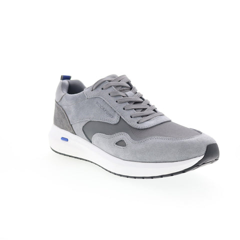 Rockport Total Motion Tilman Mens Gray Wide Lifestyle Sneakers Shoes