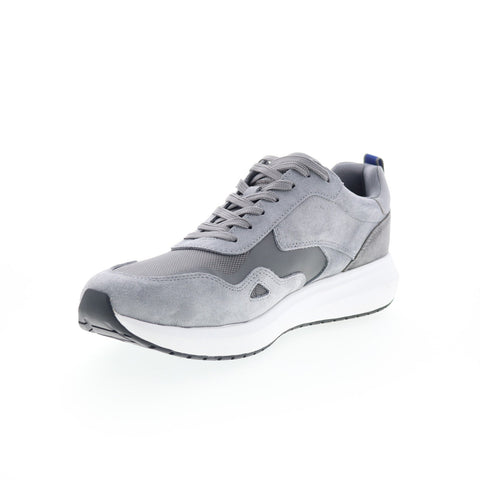 Rockport Total Motion Tilman Mens Gray Wide Lifestyle Sneakers Shoes