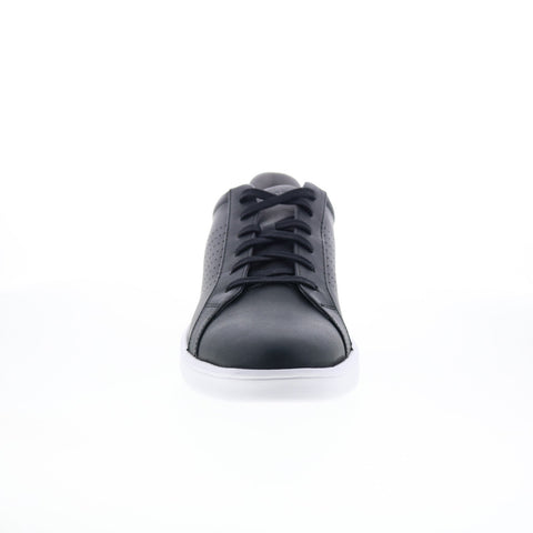 Rockport Tristen Step Activated Lace Up Mens Black Wide Sneakers Shoes