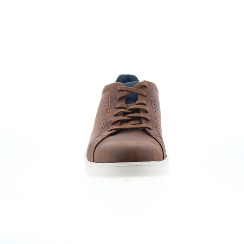 Rockport Tristen Step Activated Lace Up Mens Brown Wide Sneakers Shoes