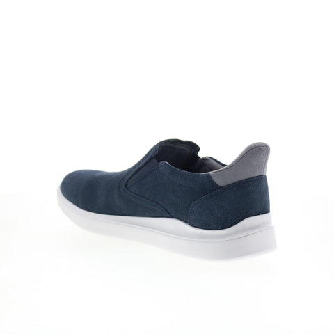 Rockport Tristens RMTRISTENS Mens Blue Wide Suede Lifestyle Sneakers Shoes