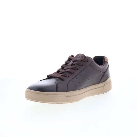 Rockport Total Motion Tarquin Mens Brown Leather Lifestyle Sneakers Shoes