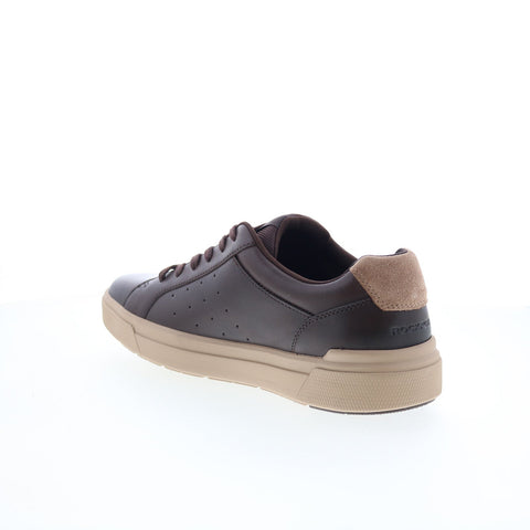 Rockport Total Motion Tarquin Mens Brown Leather Lifestyle Sneakers Shoes