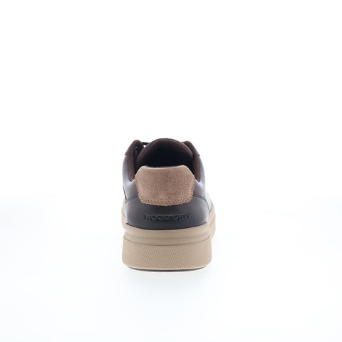Rockport Total Motion Tarquin Mens Brown Leather Lifestyle Sneakers Shoes