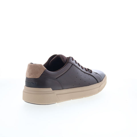 Rockport Total Motion Tarquin Mens Brown Leather Lifestyle Sneakers Shoes