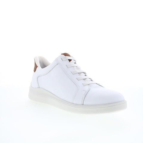Rockport Tynnar Step Activated Casual Mens White Wide Sneakers Shoes