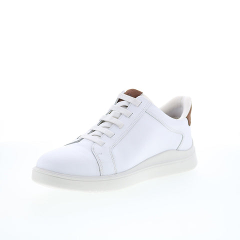 Rockport Tynnar Step Activated Casual Mens White Wide Sneakers Shoes