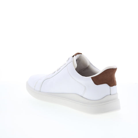 Rockport Tynnar Step Activated Casual Mens White Wide Sneakers Shoes