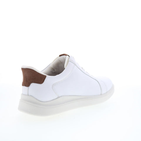 Rockport Tynnar Step Activated Casual Mens White Wide Sneakers Shoes