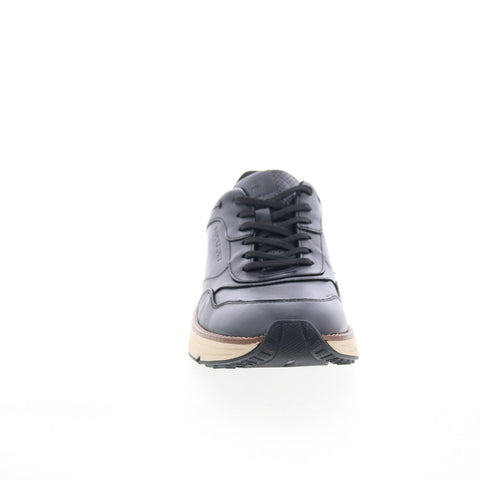 Rockport RM Weston Mens Black Leather Lace Up Lifestyle Sneakers Shoes